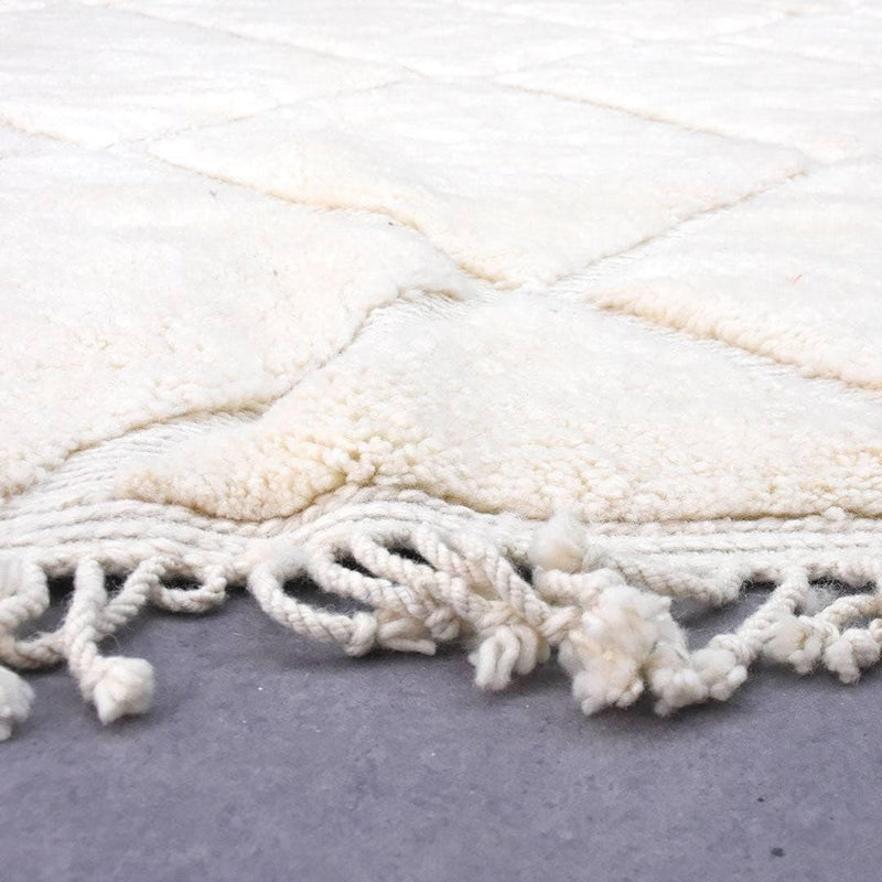 White 12' X 15' Moroccan Rugs 