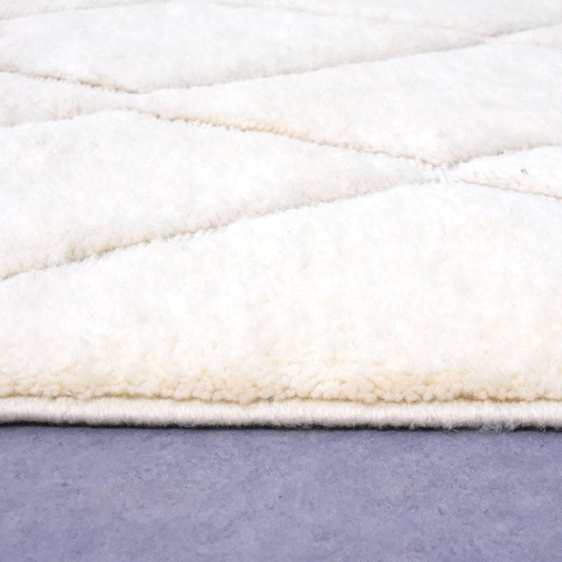 White 12' X 15' Moroccan Rugs 