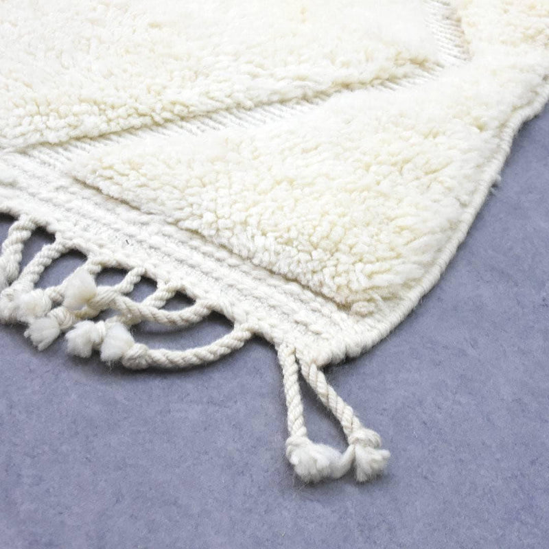 White 12' X 15' Moroccan Rugs 