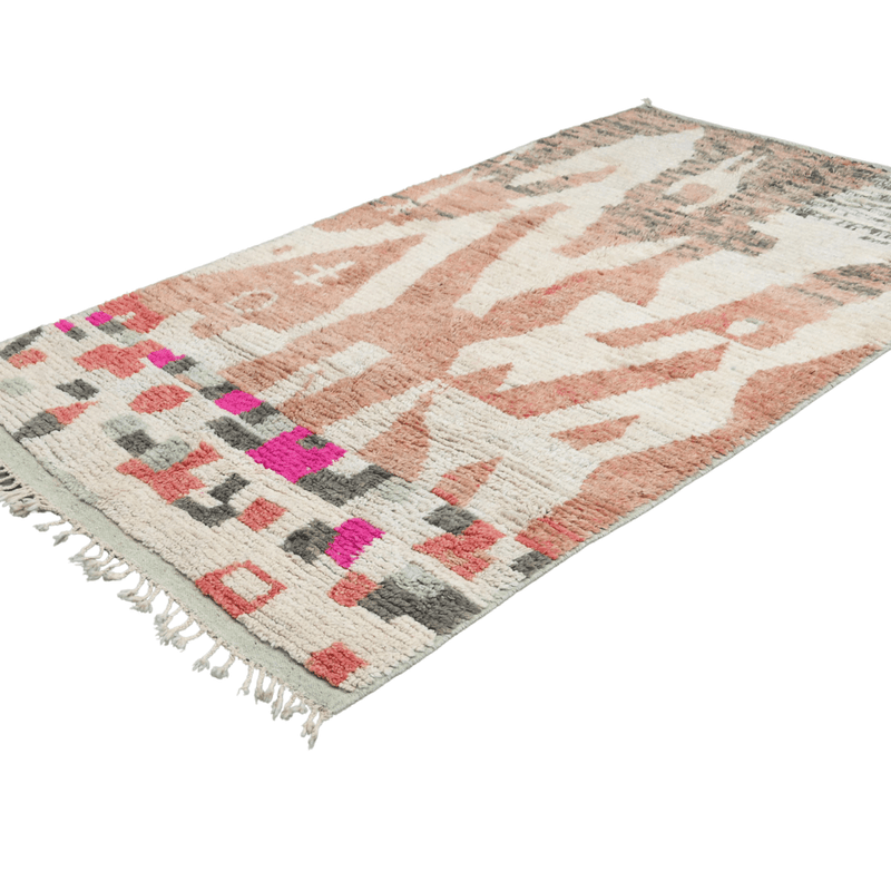 Amal Moroccan Rug 5.4 x 8.7 feet - Ettilux Home