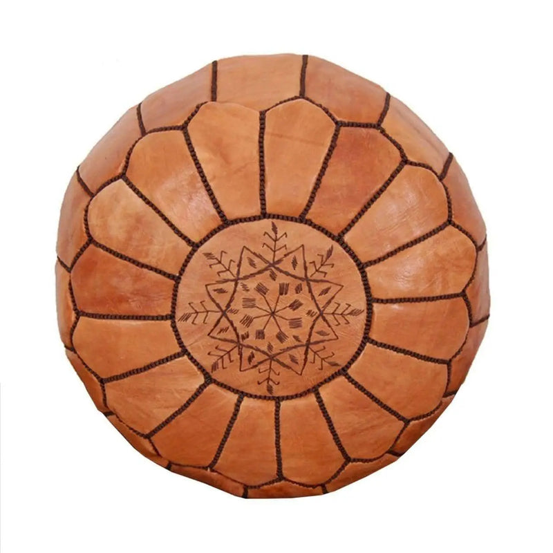 Brown Pouf 