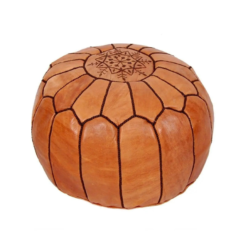 Brown Pouf 