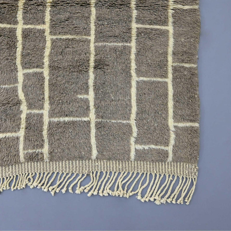 Beni Ourain Rugs, Cassia Beni Mrirt Rug 8.5 x 12.1 feet / 260 x 370 cm 