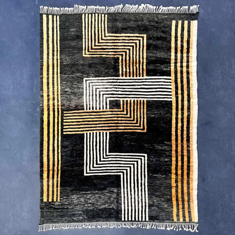 Beni Rugs Coal Beni Mrirt Rug  9.2 X 12.6 ft /  282 X 385 cm 