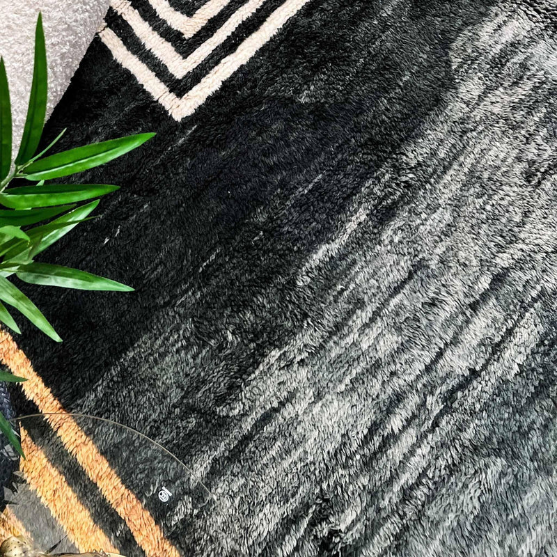 Coal Beni Mrirt Rug - Ettilux Home