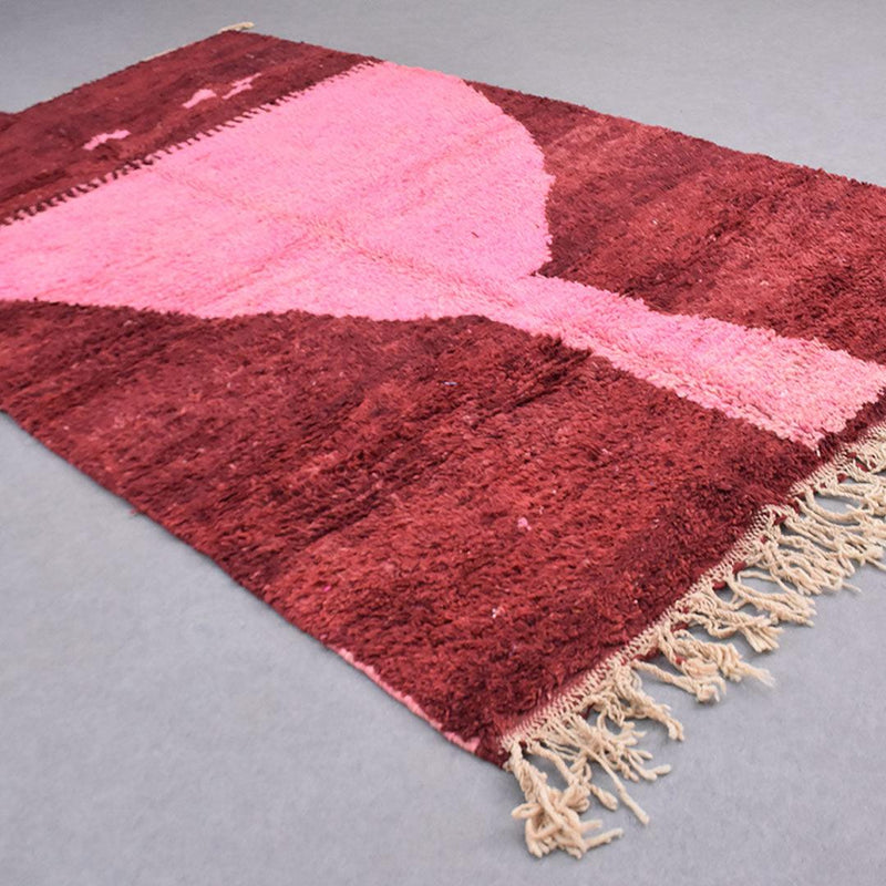 Crimson Bloom Berber Rug, Custom made - Ettilux Home