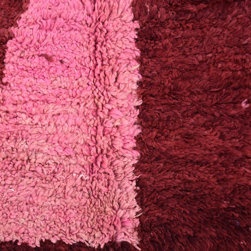 Crimson Bloom Berber Rug, Custom made - Ettilux Home