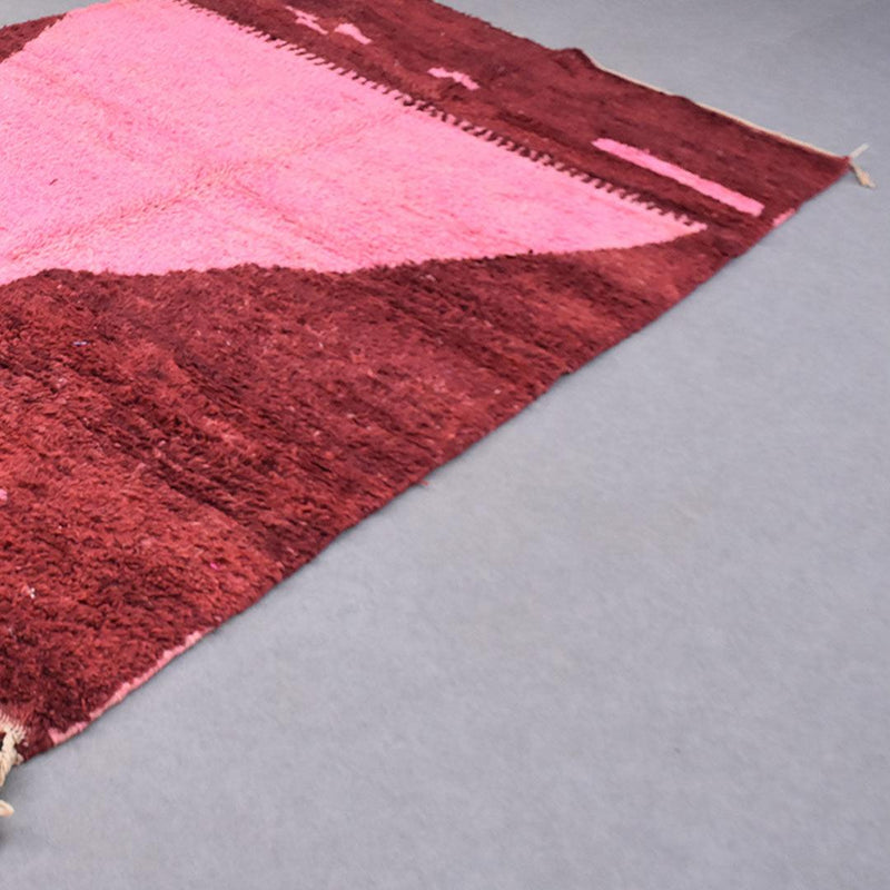 Crimson Bloom Berber Rug, Custom made - Ettilux Home