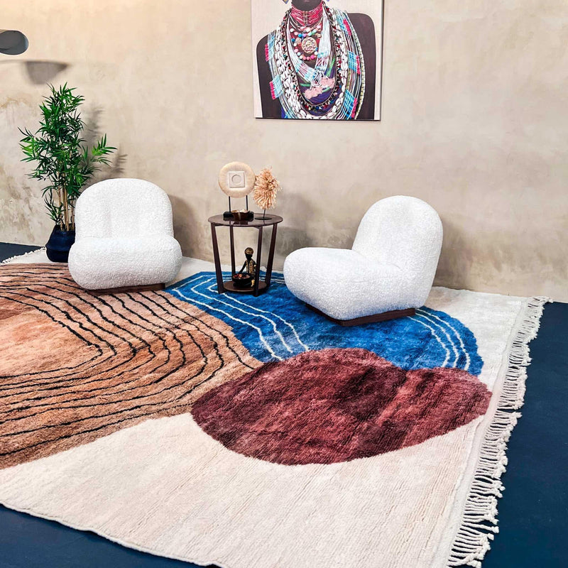 Custom Made Luxury Beni Mrirt Rug - Ettilux Home