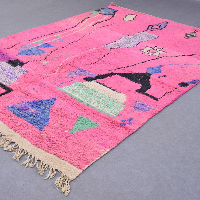 Fuchsia Berber Rug, Custom made - Ettilux Home