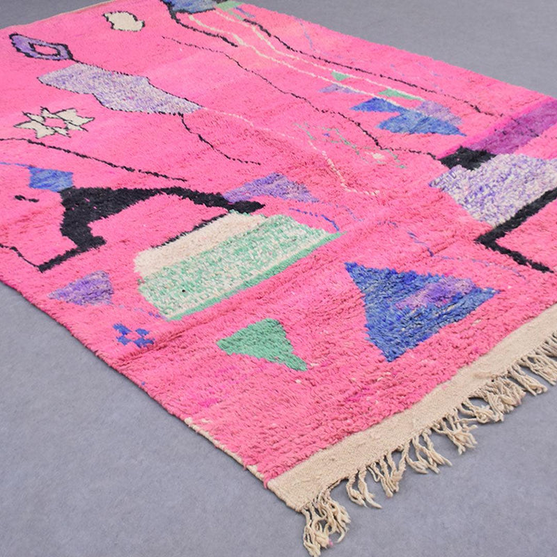 Fuchsia Berber Rug, Custom made - Ettilux Home