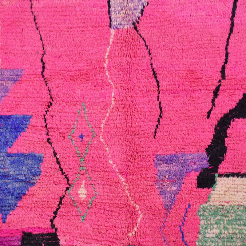 Fuchsia Berber Rug, Custom made - Ettilux Home