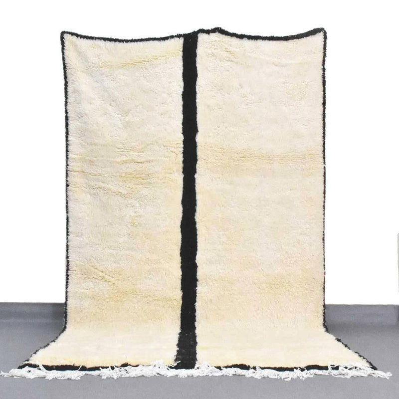 Moroccan Black and white rug - Ettilux Home