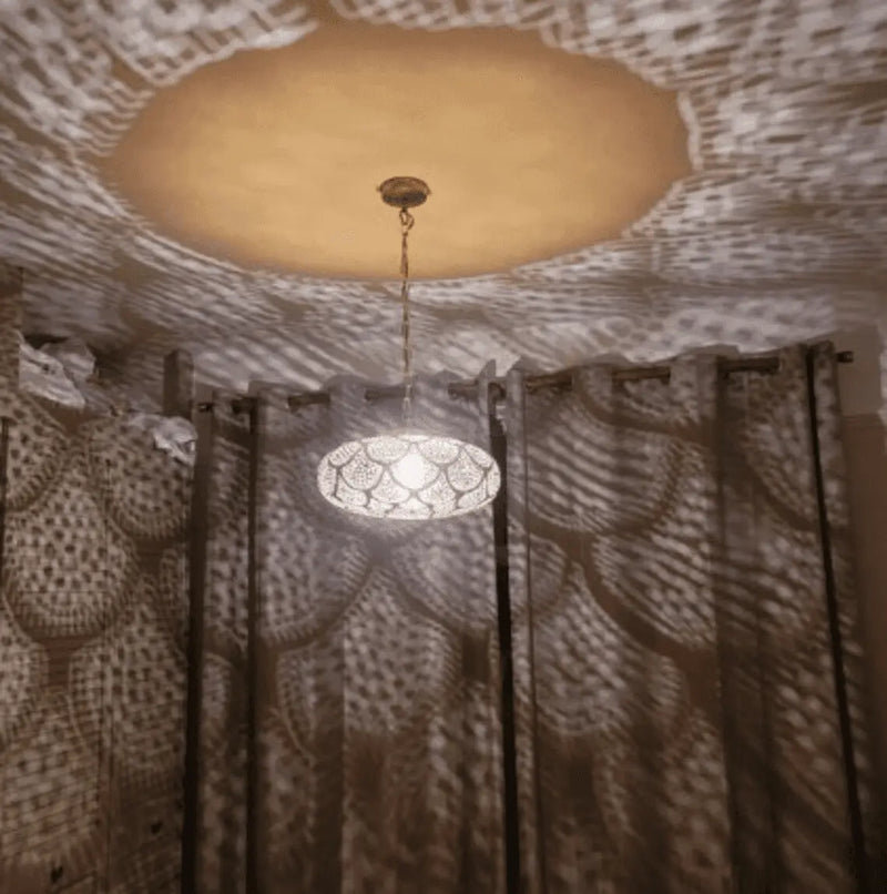 Moroccan suspension, Moroccan lamp, lampshade lighting, light fixtures, unique lamp - Ettilux Home