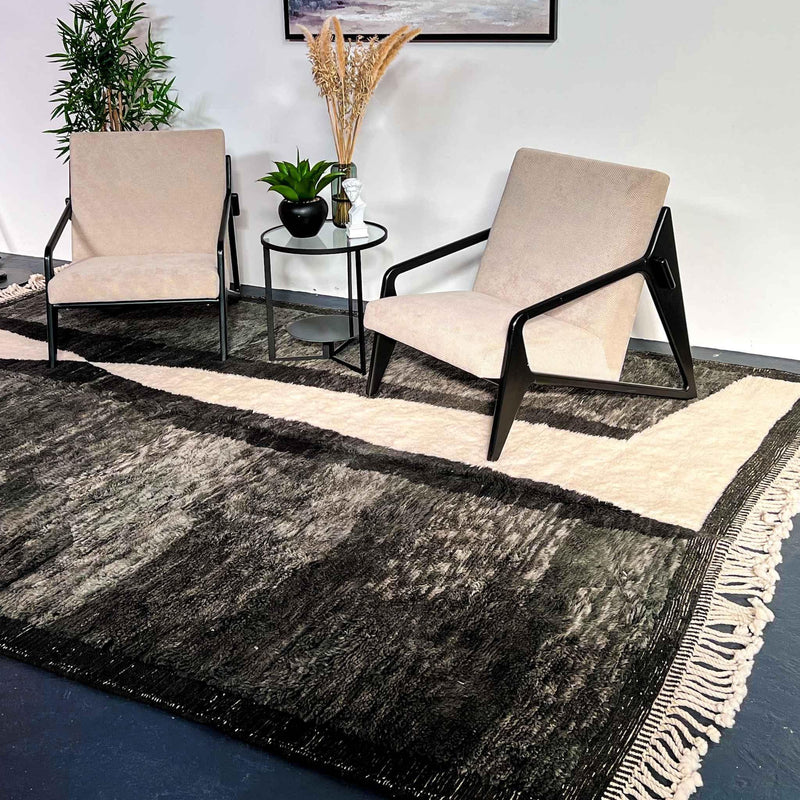 Obsidian Beni Mrirt Rug 8.7 X 11.3 ft / 265 X 345 cm - Ettilux Home