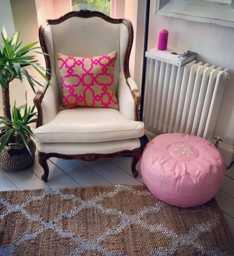 Pink Pouf - Ettilux Home