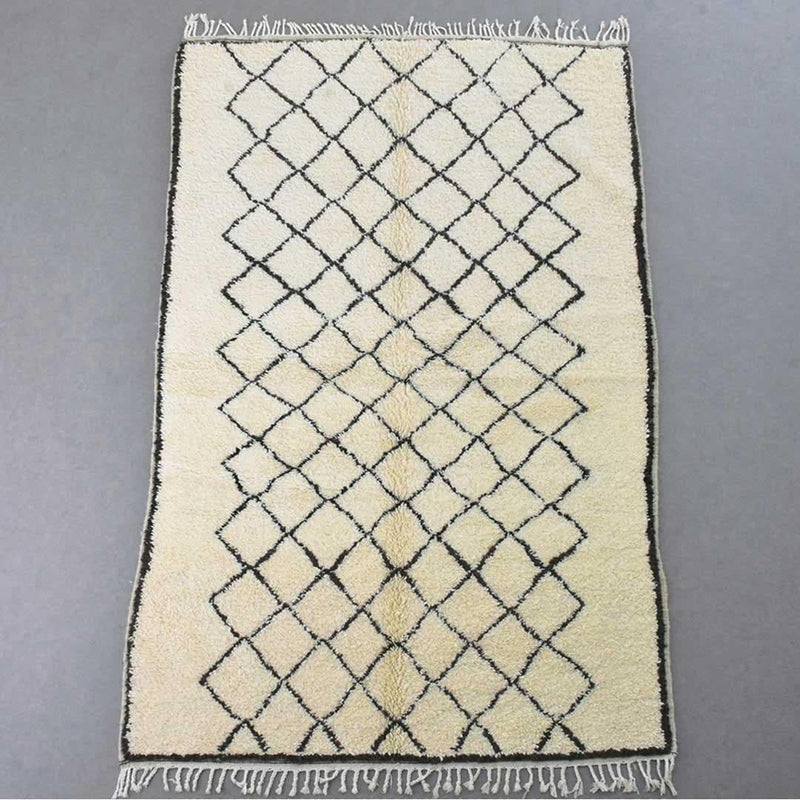 Beni Ourain Rug 8.3 x 5 feet - Ettilux Home