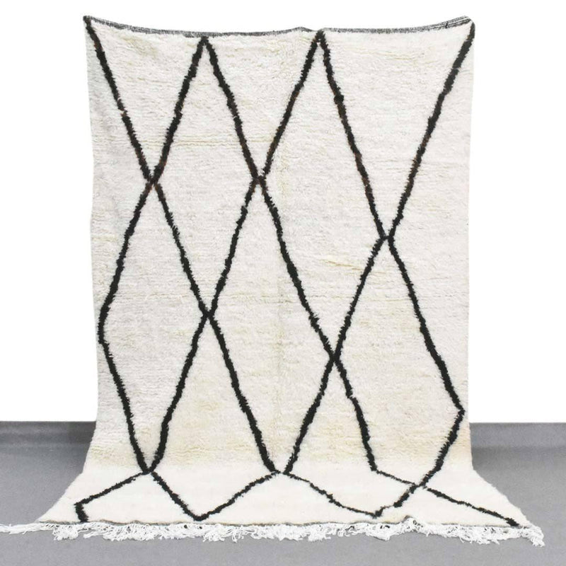 White Beni Ourain Rug - Ettilux Home