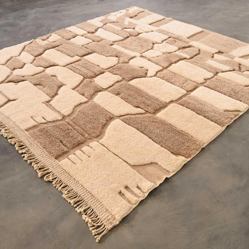 Yara Beni Mrirt Rug 8.7 x 9.6 feet / 265 x 295 cm - Ettilux Home