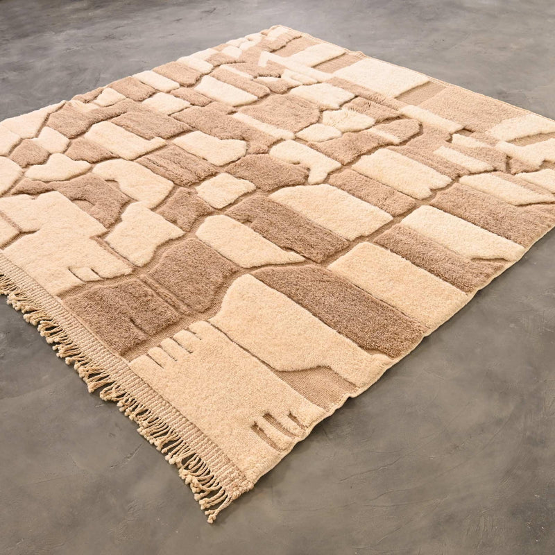 Beni Rugs, Yara Beni Mrirt Rug 8.7 x 9.6 feet / 265 x 295 cm 